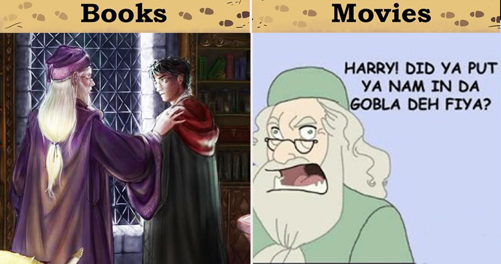Battle of Pottermore 25 Hilarious Books Against Movies Comics That Make Fans Choose