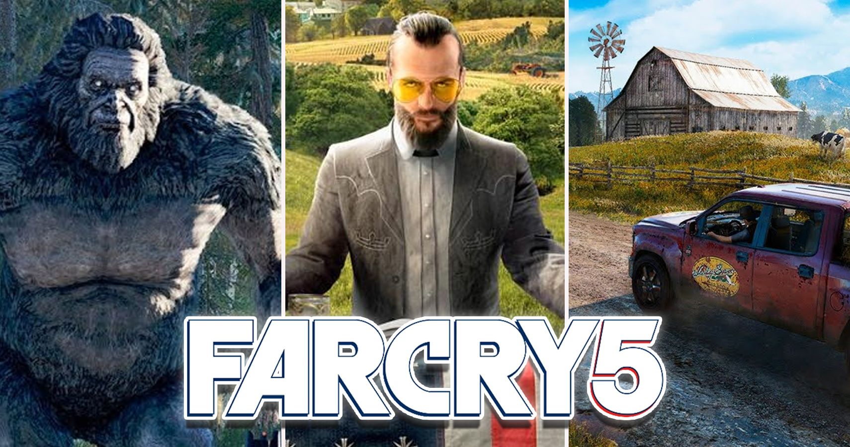 Far Cry 5 Allows You To Build Crazy Levels With Items From Assassin's Creed  And Watch Dogs - GameSpot