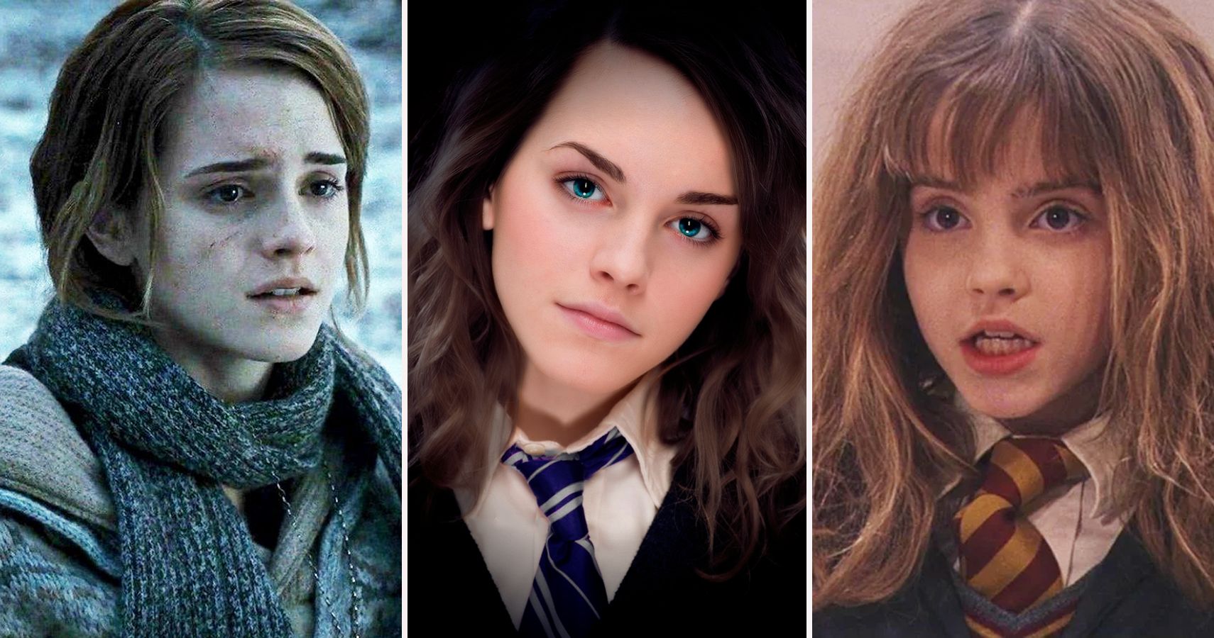 What Harry Potter year do you think Hermione Granger looked the