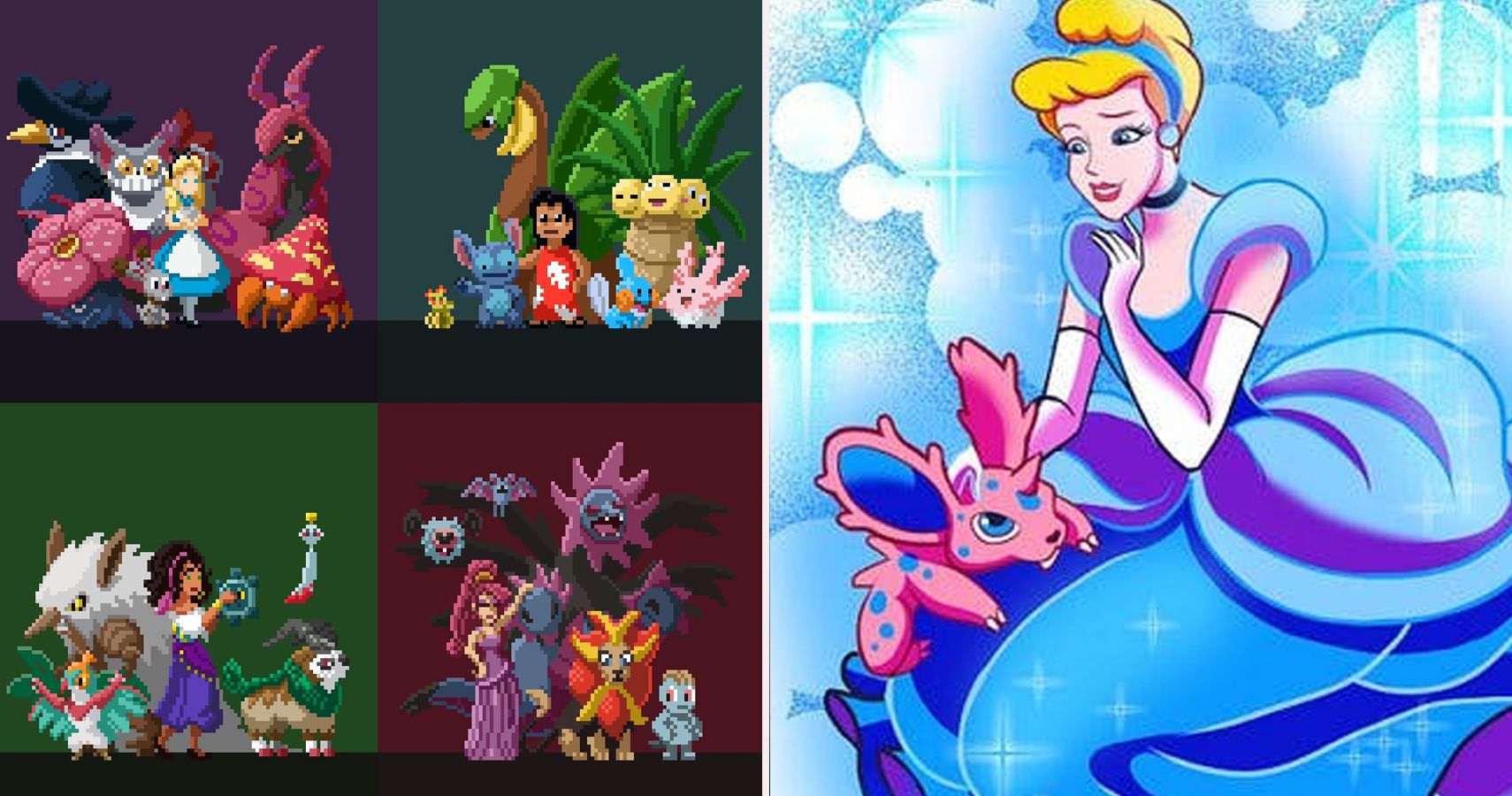PokéPrincess 25 Disney Kids Characters Reimagined As Pokémon Trainers