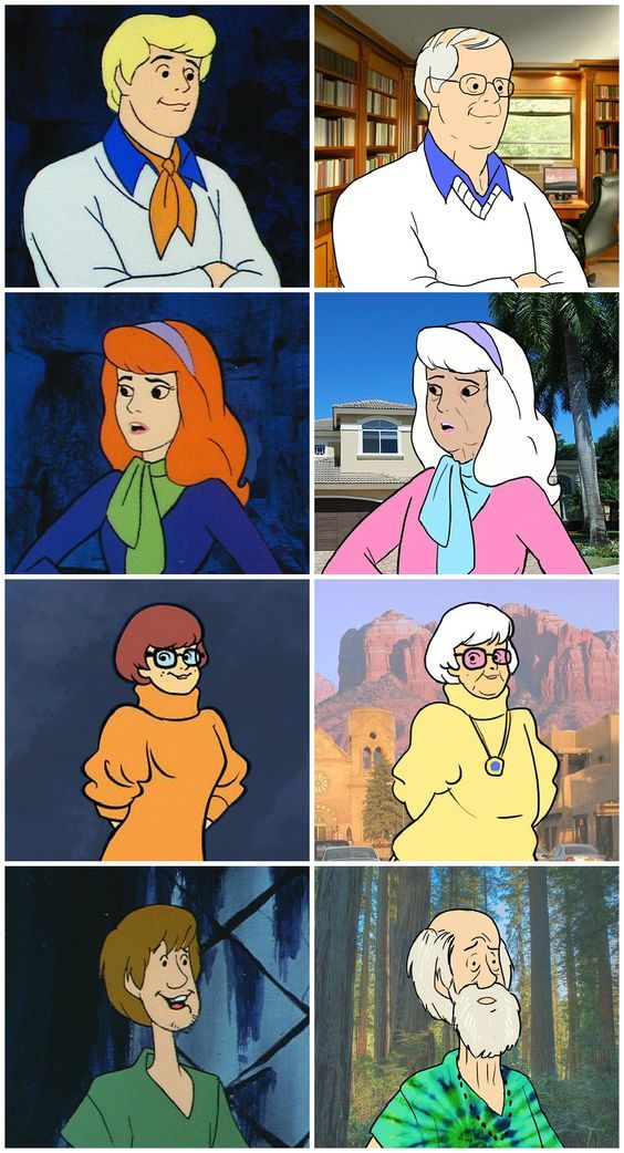 ScoobyDoo 26 Fan Pictures Of The Gang All Grown Up