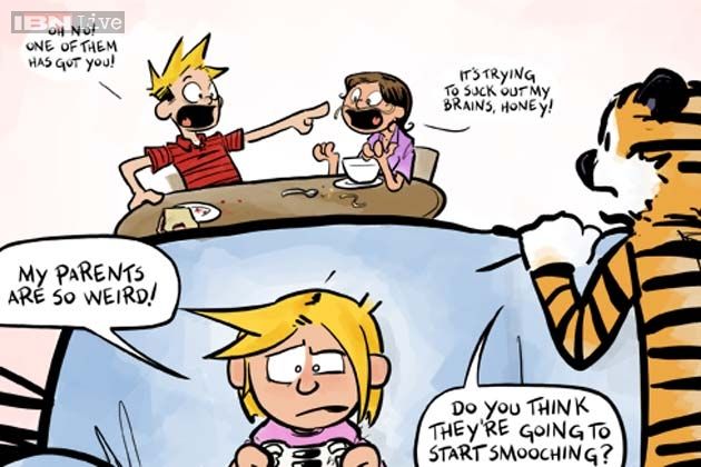 Calvin and Hobbes Parents Are Weird