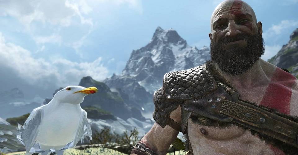 god of war 2018 lets you put a smile on kratos face in photo mode god of war 2018 lets you put a smile on