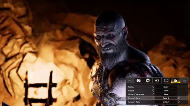 God Of War 2018 Lets You Put A Smile On Kratos Face In Photo Mode