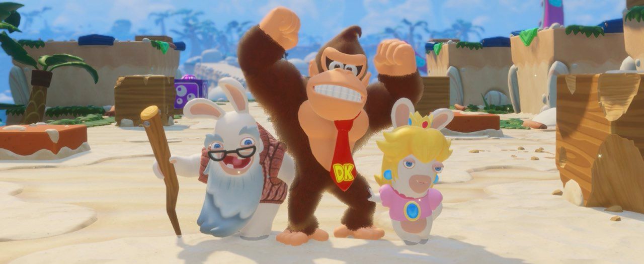 Mario + Rabbids Gets Donkey Kong DLC Trailer, Plus A Rabbid Cranky Kong