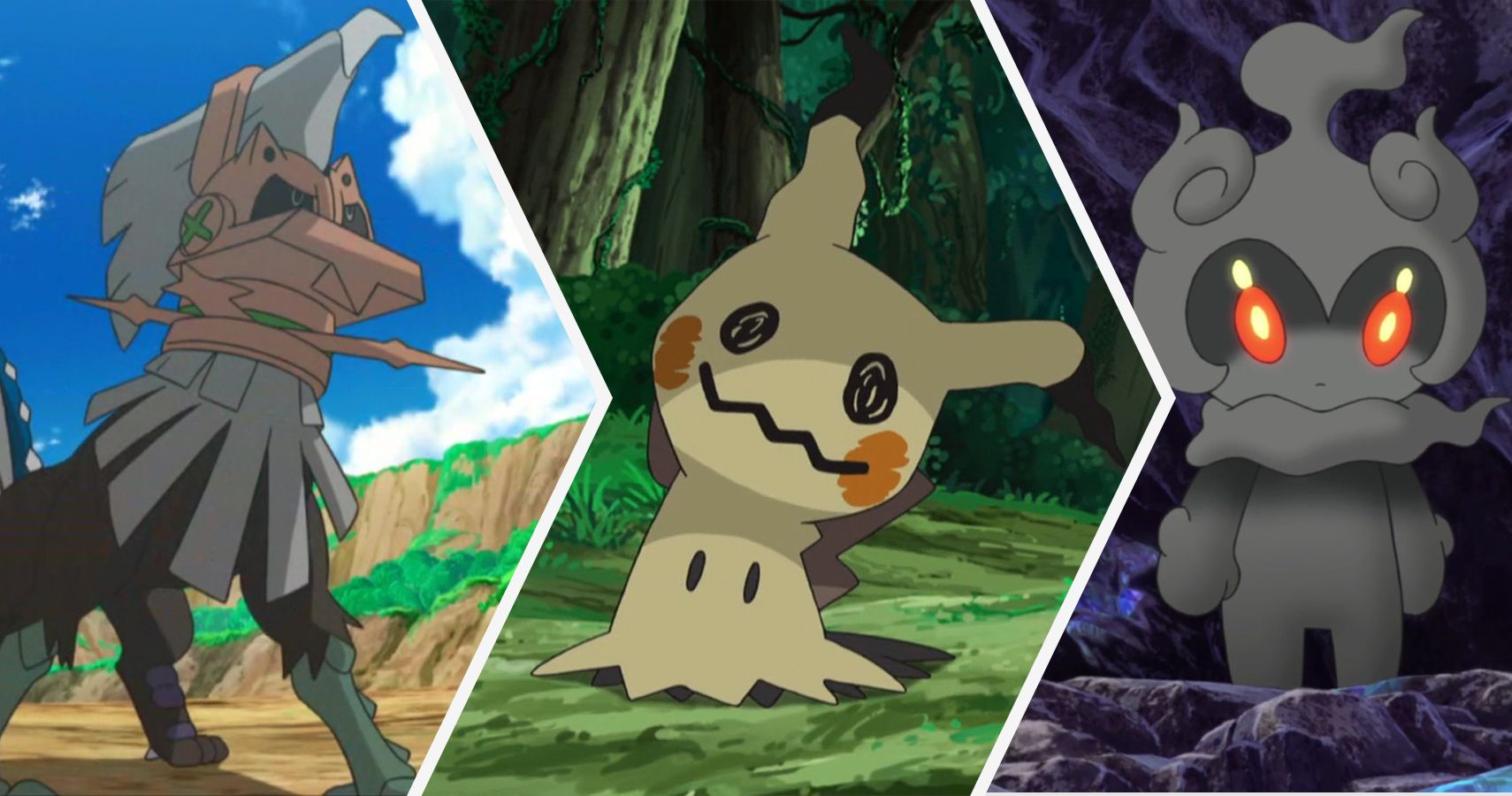 Shiny Mimikyu Sun + Moon anime by Pokemonsketchartist