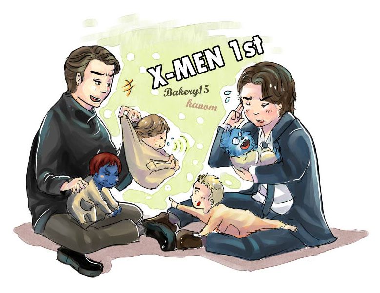 X-Men as Parents