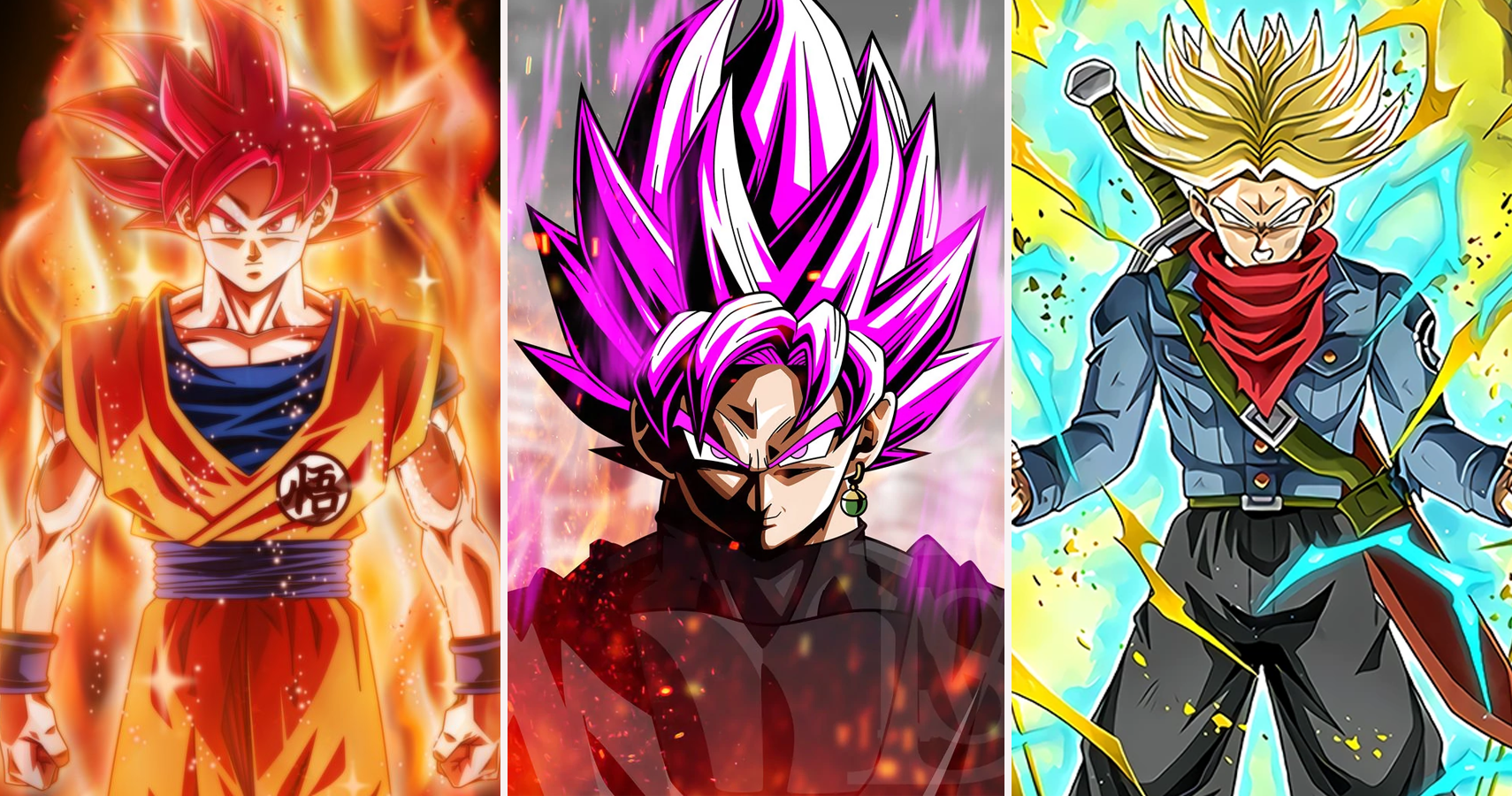 All of Goku's Super Saiyan Blue Transformations in Dragon Ball Super  (English Dub) (2021) 