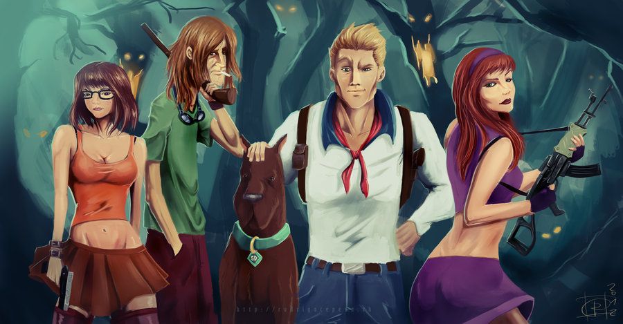 ScoobyDoo 26 Fan Pictures Of The Gang All Grown Up