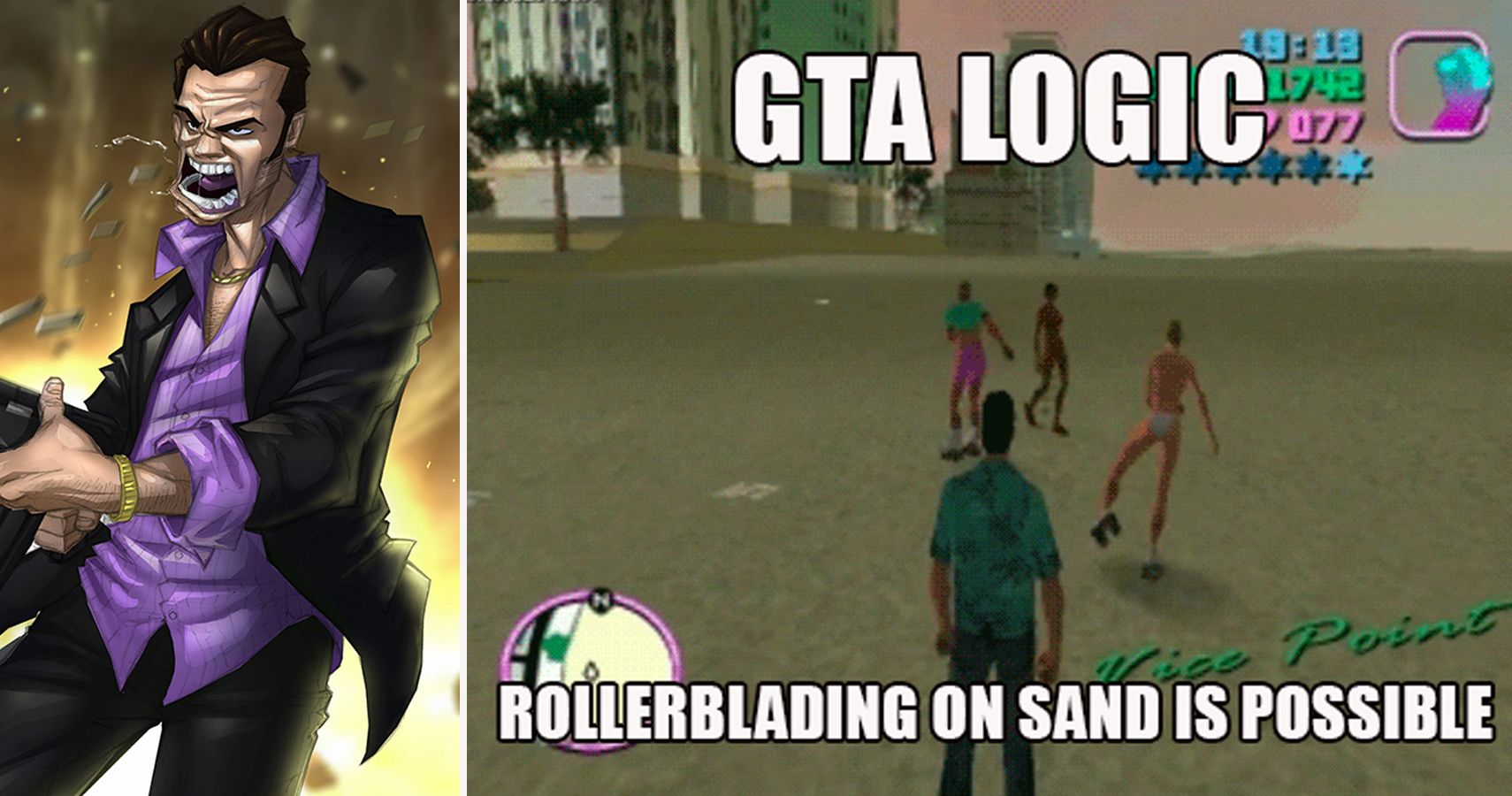 Gta Vice City & Free Fire Fans