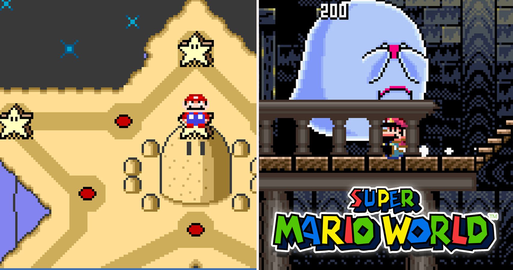 Super Mario World Hacks Games