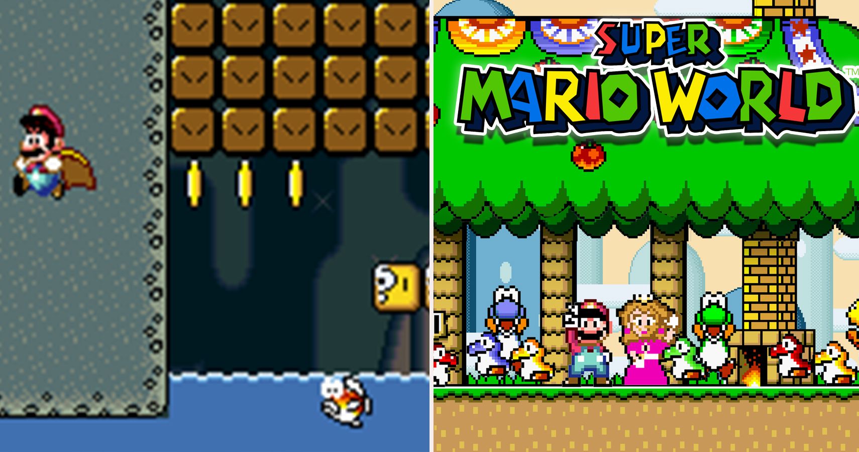 SUPER MARIO WORLD LIVE - CHOCOLATE ISLAND 1 