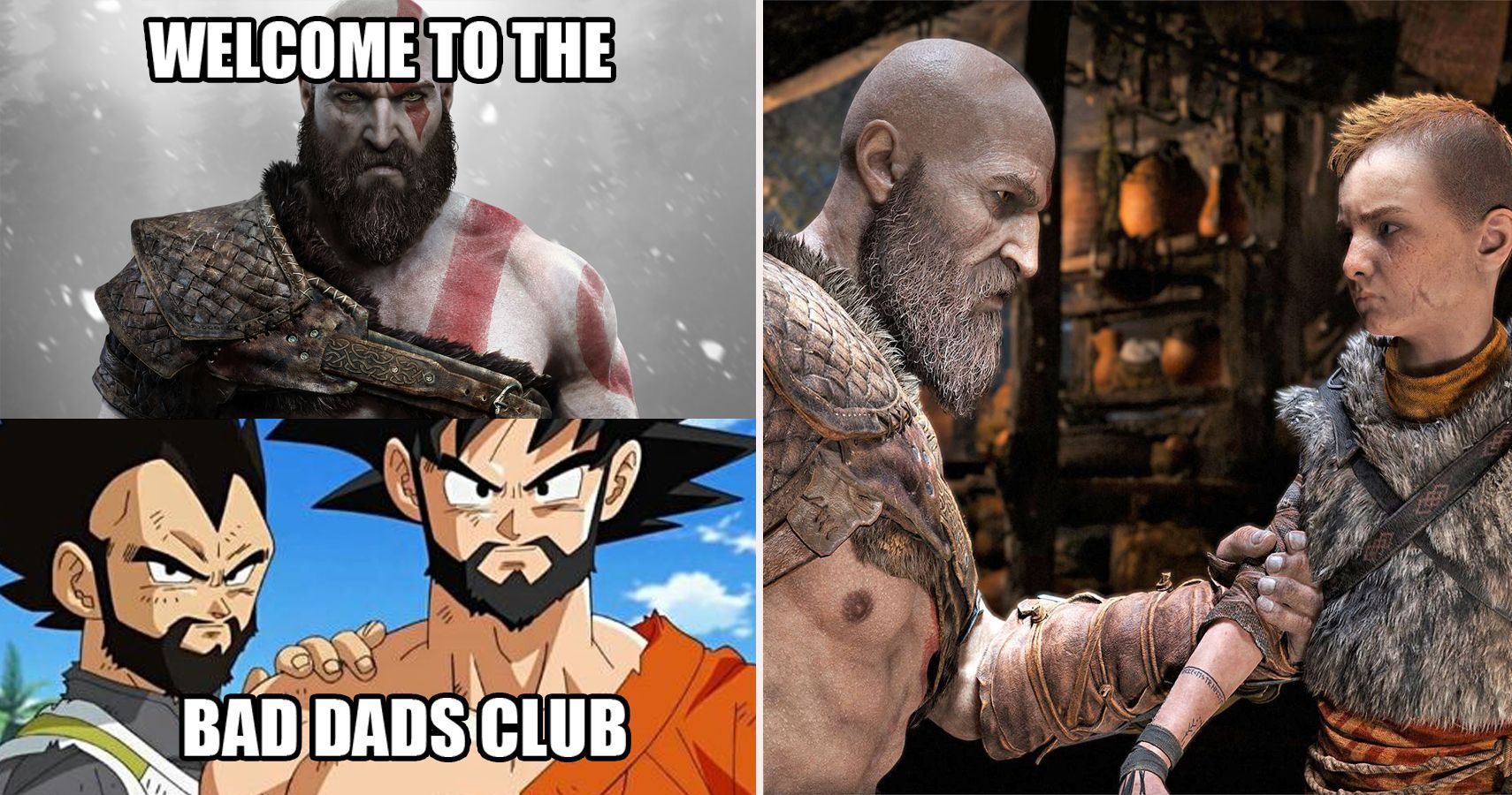 Kratos Falling Meme