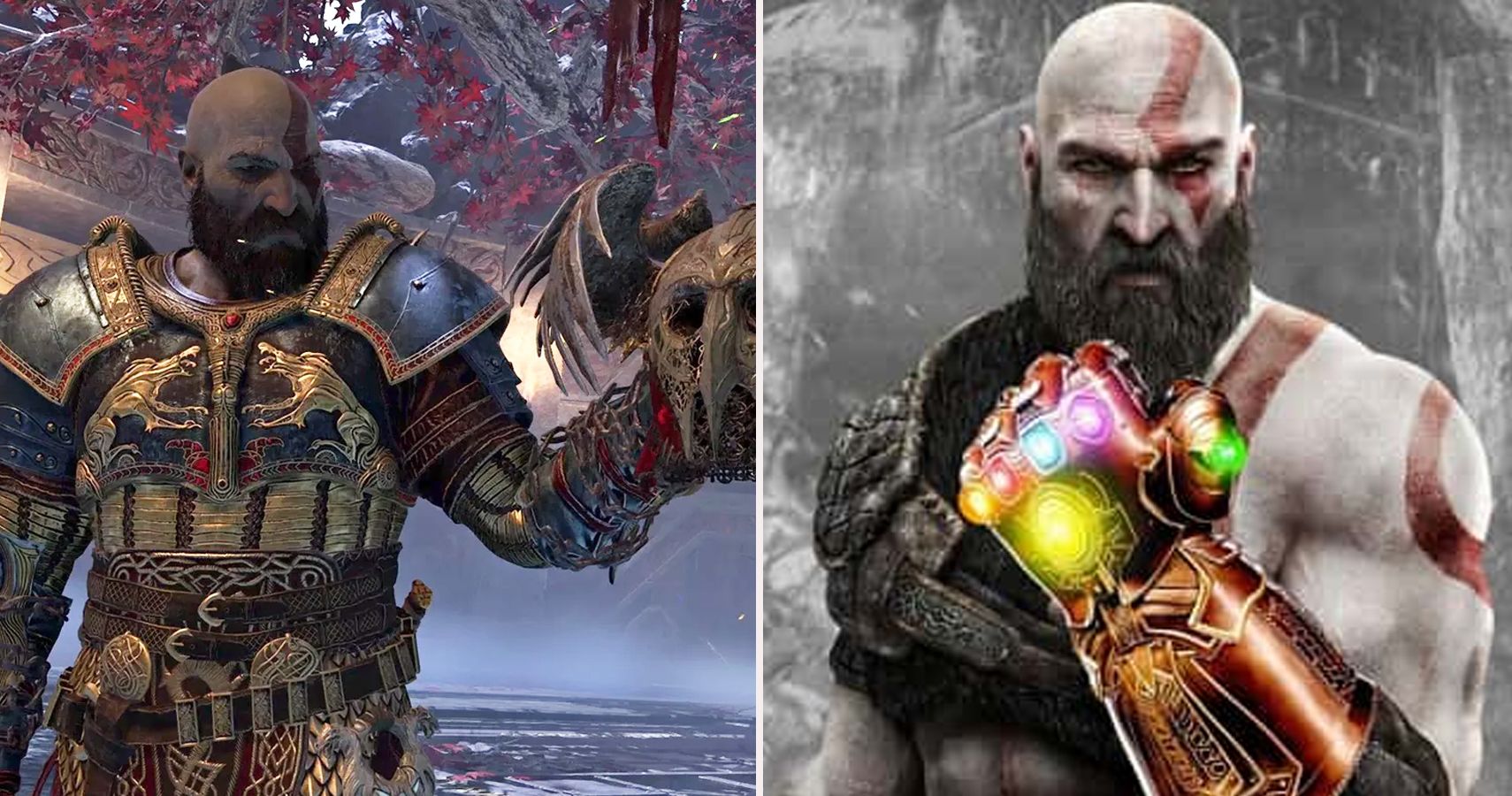 If Time Travel allowed our current Kratos, with his Leviathan Axe