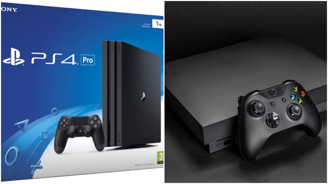 Xbox One X PS4 Pro Comparison