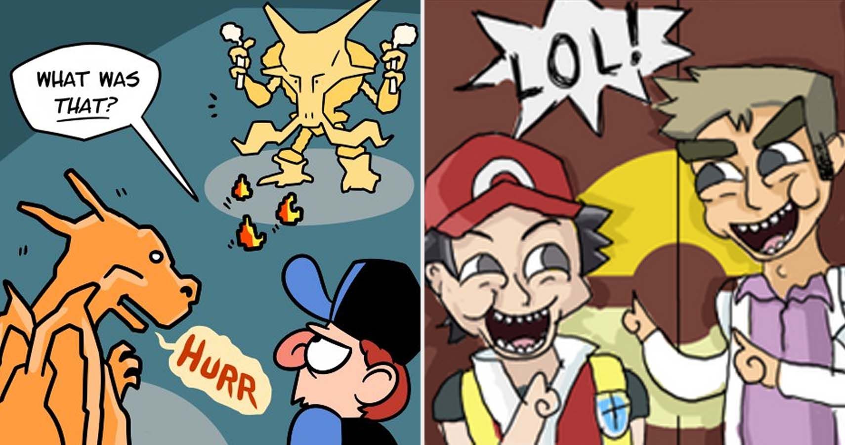Pokemon - Red (Adventures) vs Red (Game) - Battles - Comic Vine