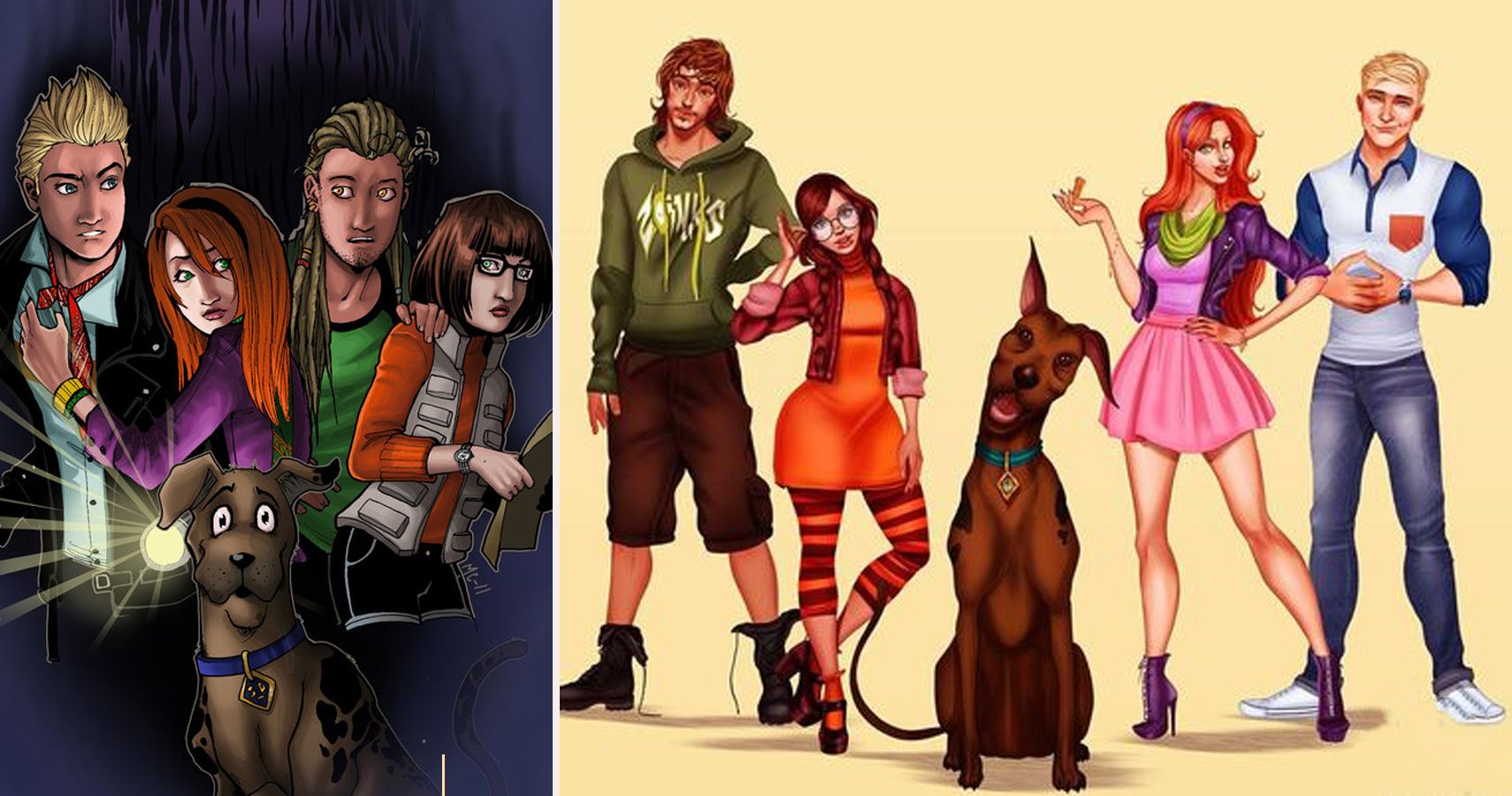 ScoobyDoo 26 Fan Pictures Of The Gang All Grown Up