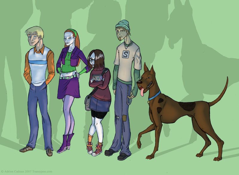 ScoobyDoo 26 Fan Pictures Of The Gang All Grown Up