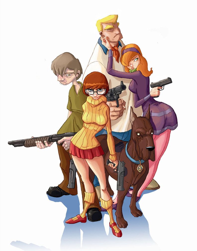 ScoobyDoo 26 Fan Pictures Of The Gang All Grown Up