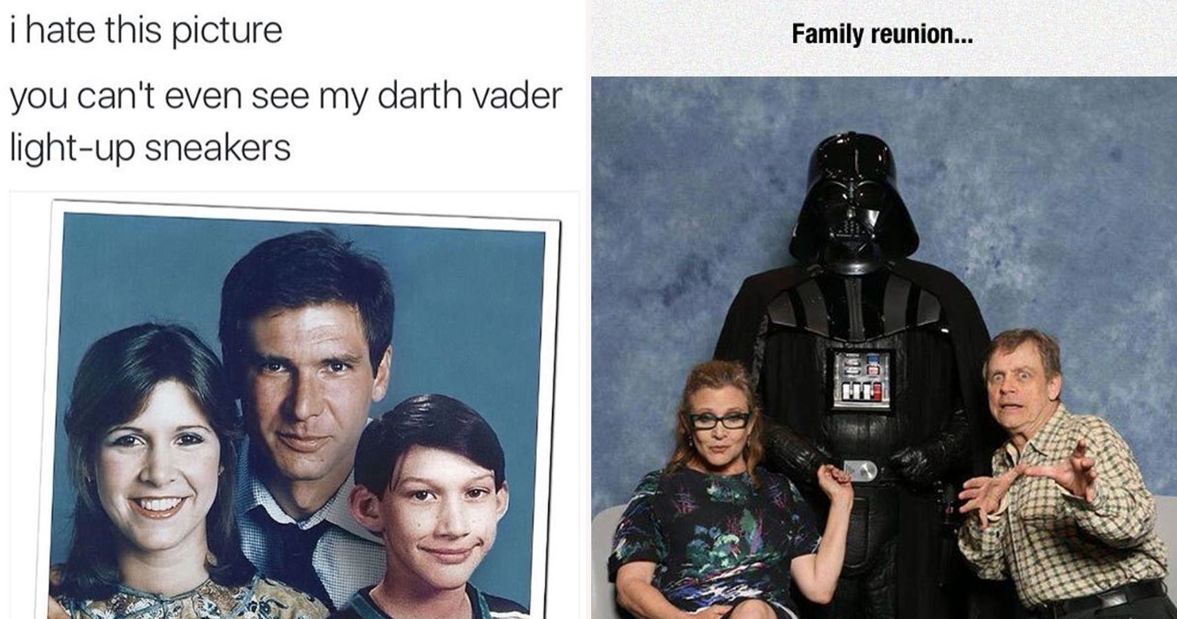 you are the father darth vader meme