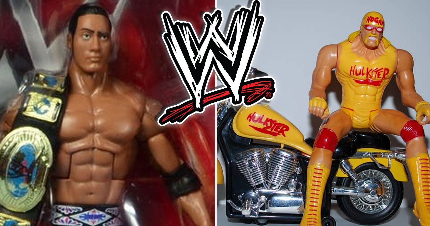 Toys R Us Exclusive Jakks WWE Road To Wrestlemania Shawn Michaels Dressed as Hulk Hogan Figure