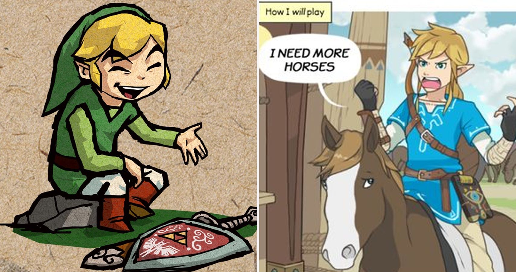 Zelda And Link In Love Comics