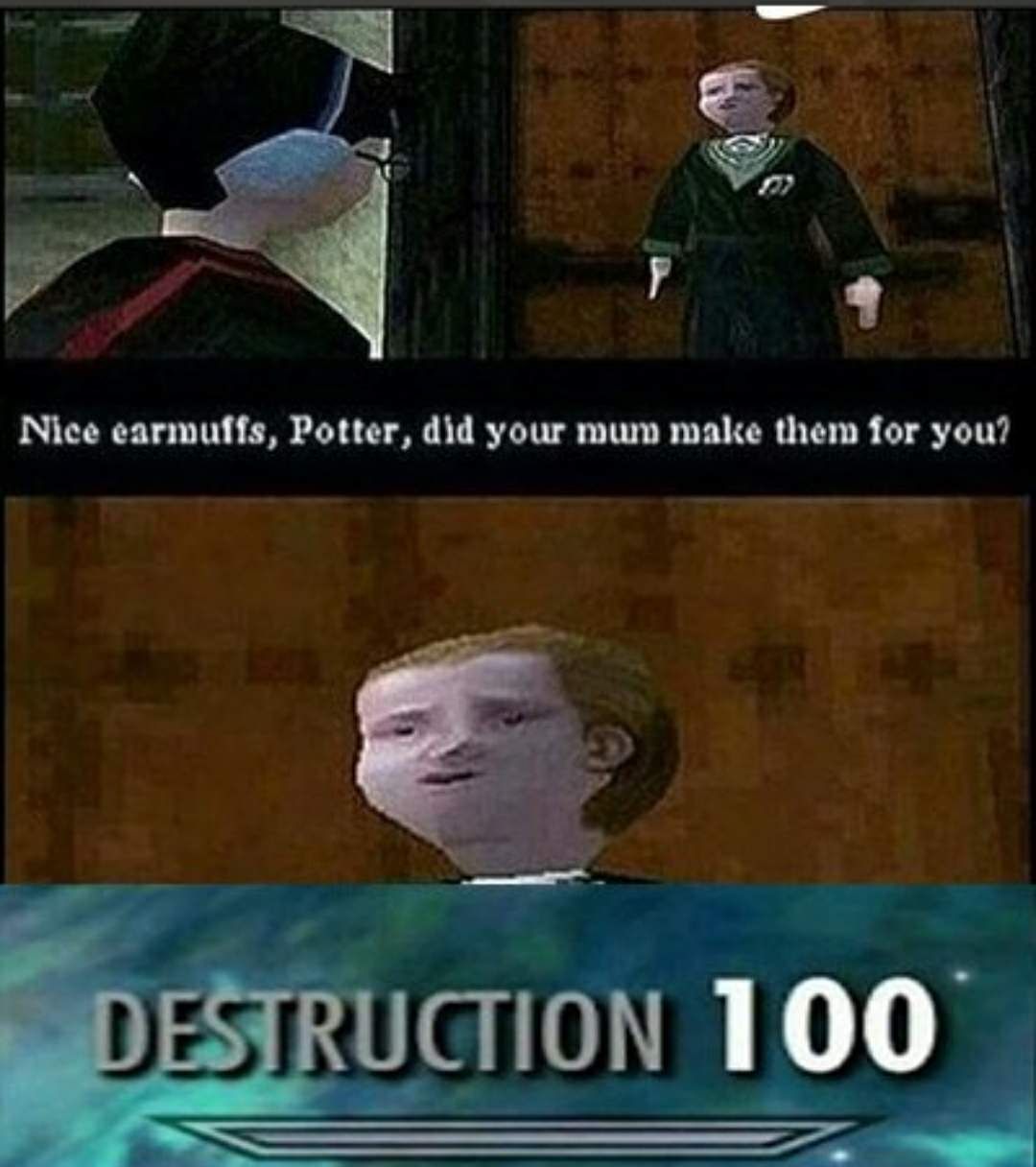 25- When There's No Savagery Like PS1 Draco Malfoy Savagery