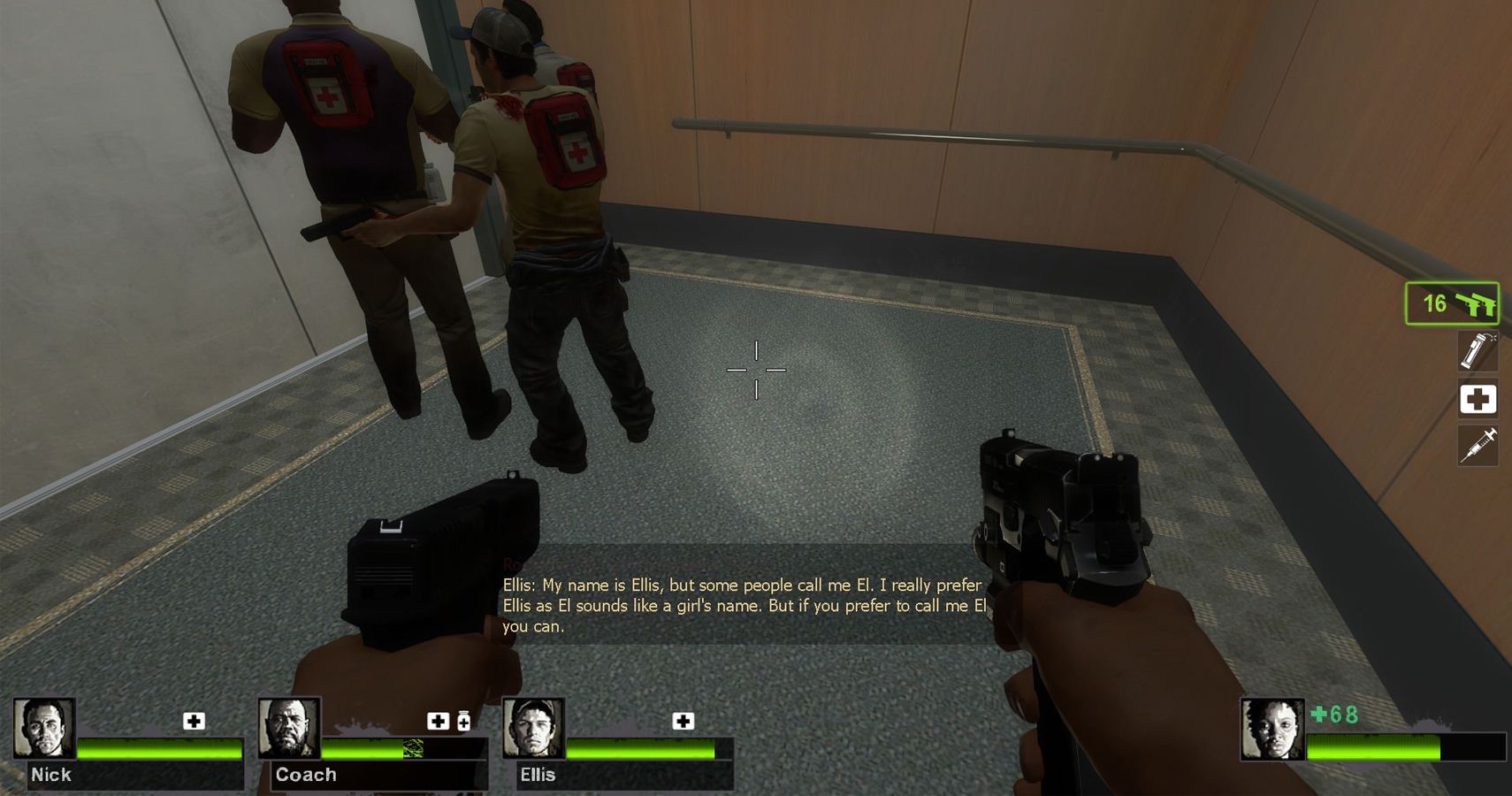 Gaming Detail Left 4 Dead 2s Characters Dont Know Each Others Names At First