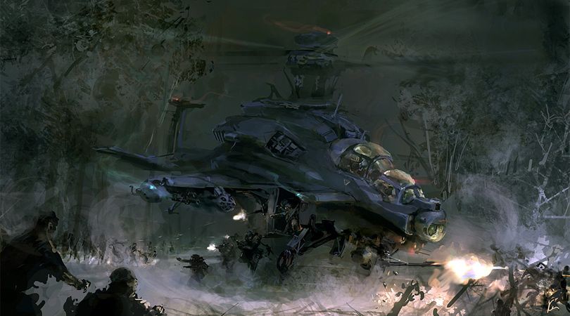 25 Pieces Of Unused Concept Art For Call Of Duty