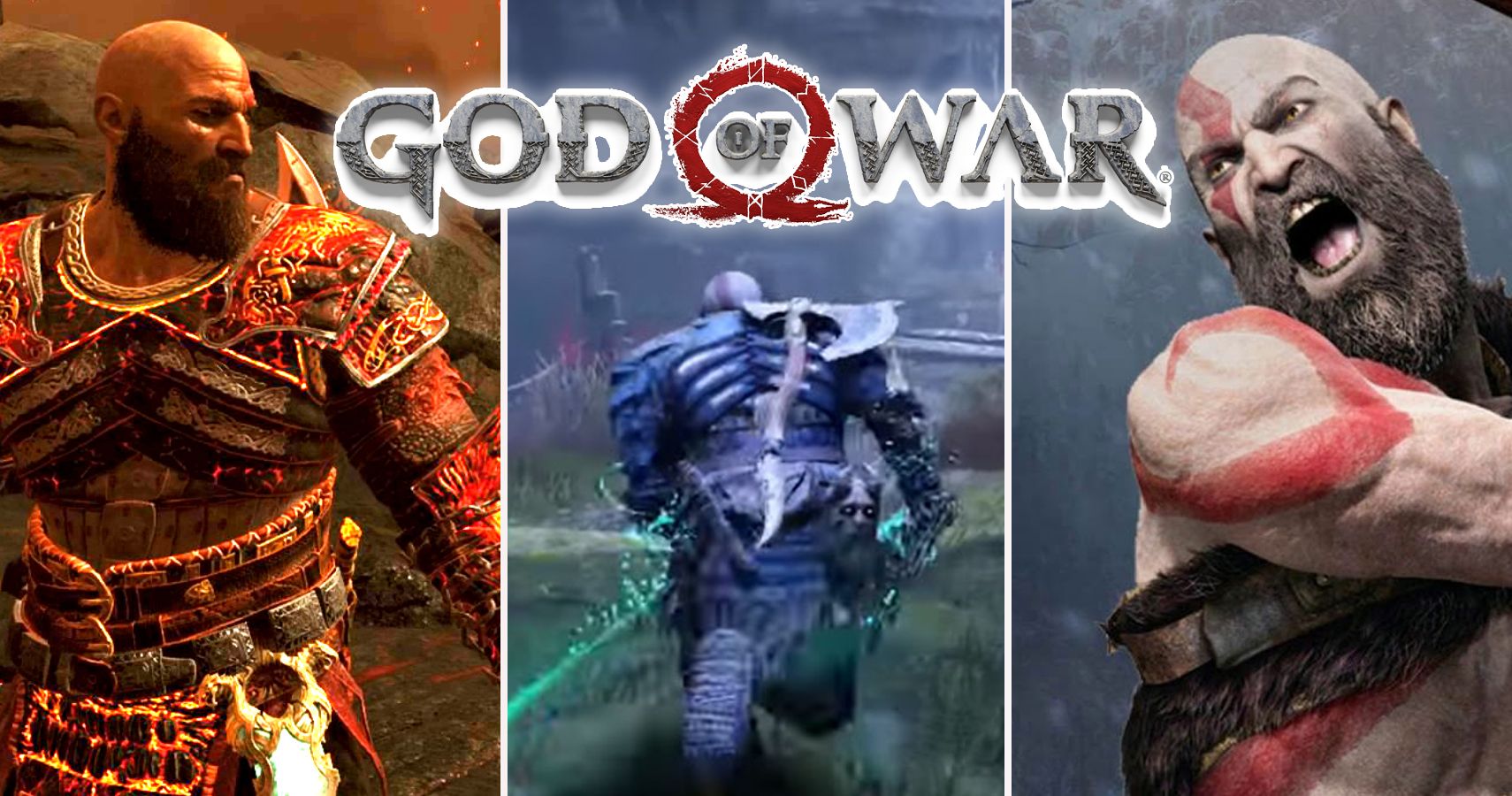 God Of War 4 Every All Kratos & Son Super Attacks, Runic Special Attacks  Fully Upgraded 