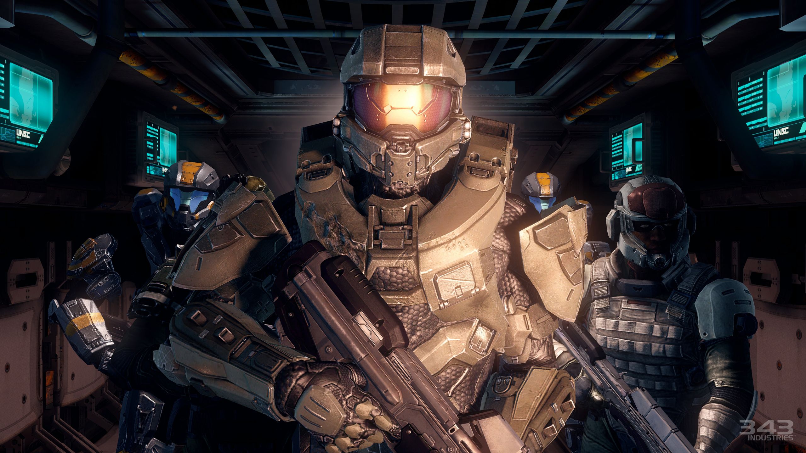 Screenshot of Master Chief from Halo 4