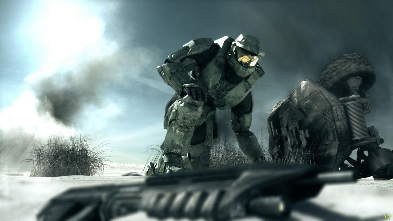 Screenshot from Halo 3 trailer
