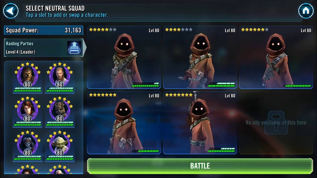 30 Hidden Things Players Can Do In Star Wars Galaxy Of Heroes