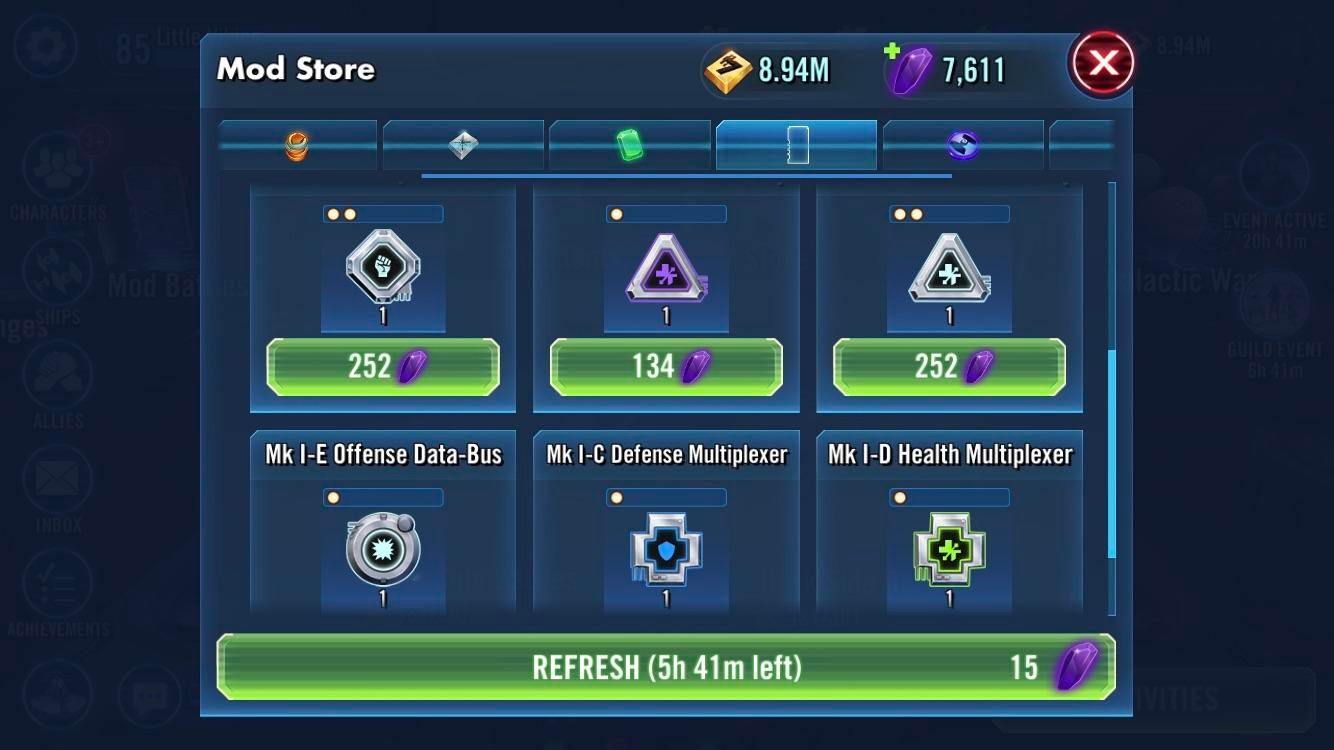 30 Hidden Things Players Can Do In Star Wars Galaxy Of Heroes