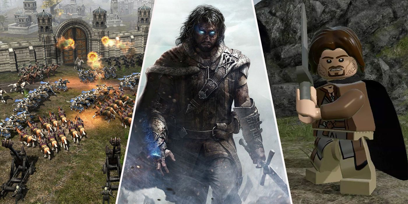 Every Lord Of Rings Video Game, Officially Ranked