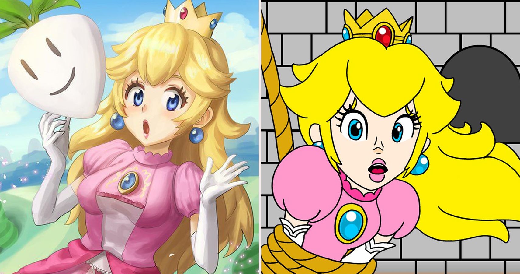 Princess Peach Breaks Away From The Super Mario Bros. - Inside the Magic