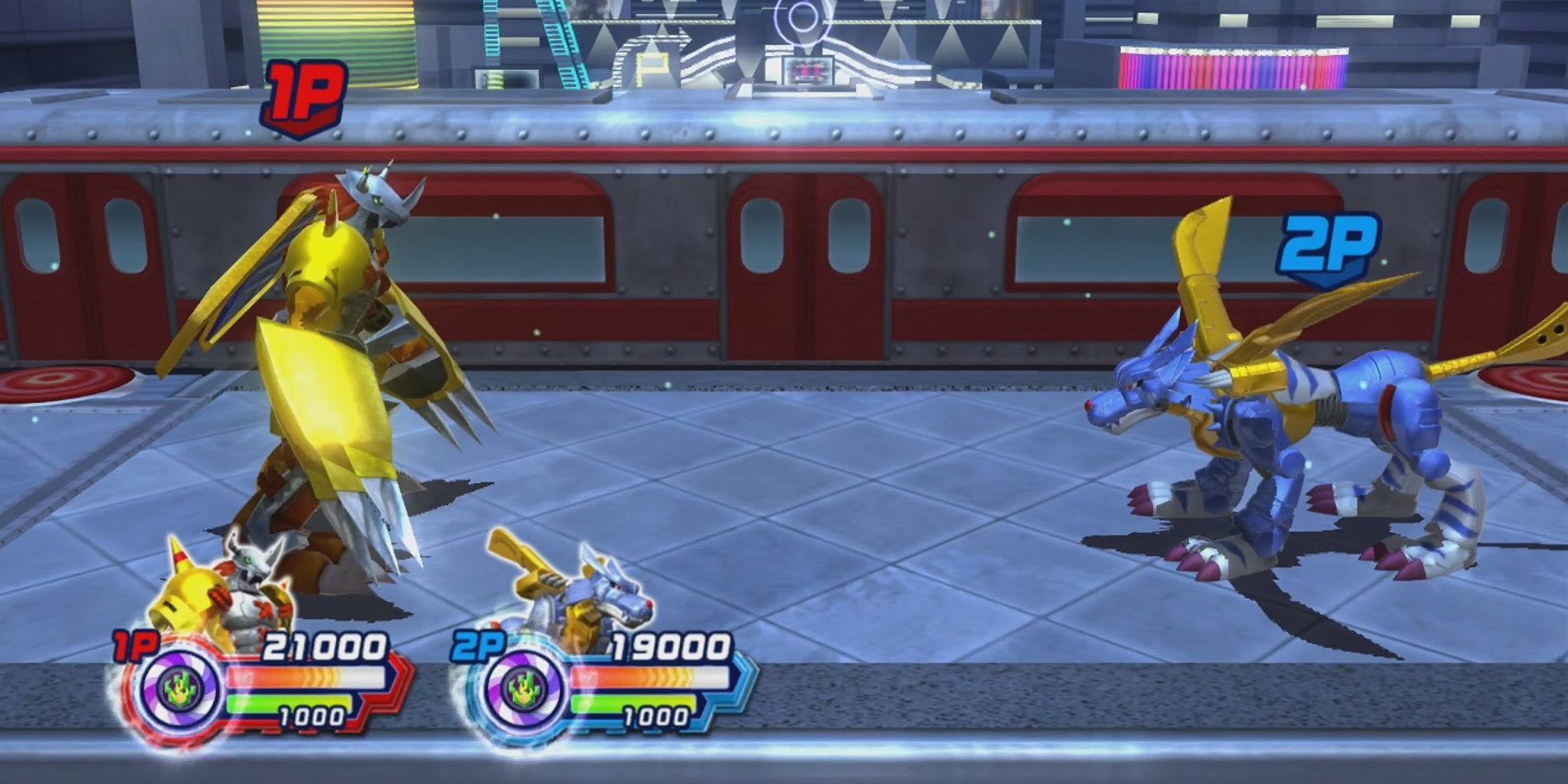 Two ultimate Digimon clash in Digimon All-Star Rumble