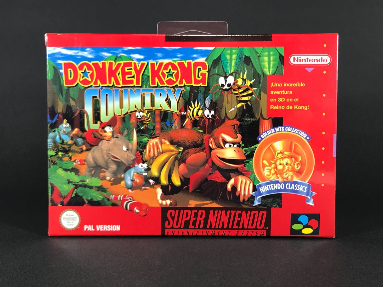 Donkey Kong Country Super Nintendo Box