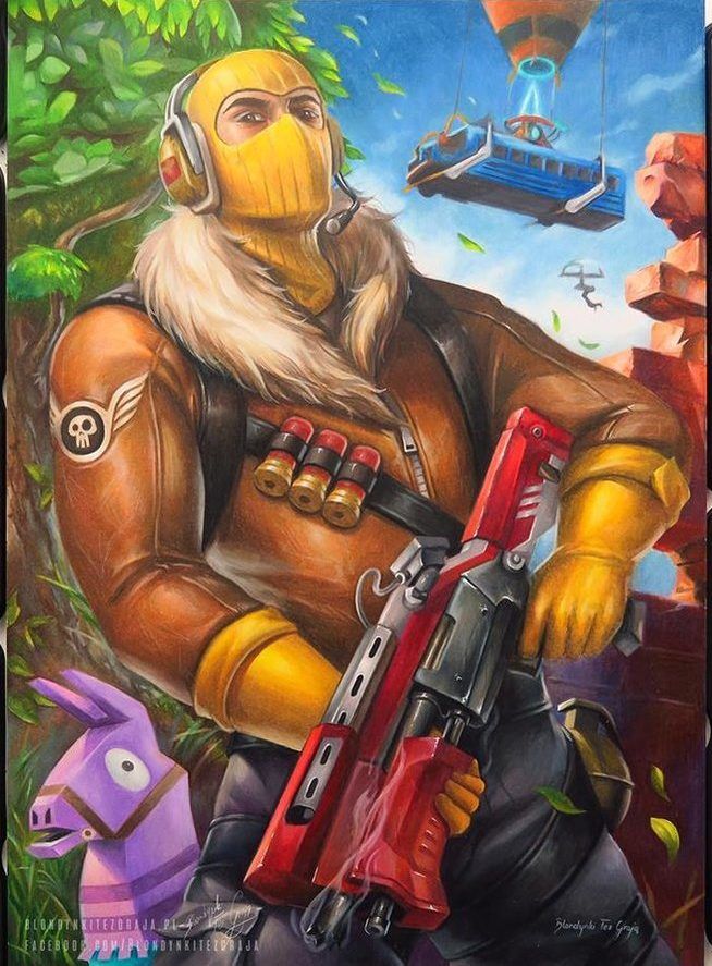 30 Epic Fortnite Fan Pictures That Are Ready For Battle Royale