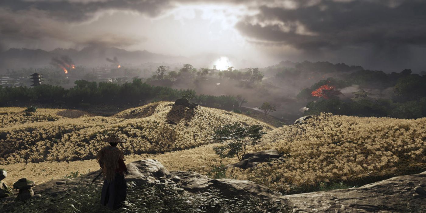 An Example Of The Absurdly Beautiful Environment Design In Ghost Of Tsushima