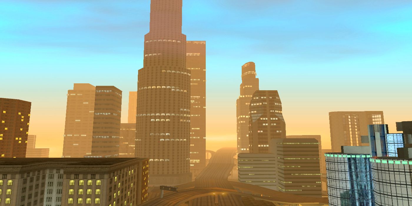 A Skyline Look At San Andreas And It's Downtown Area