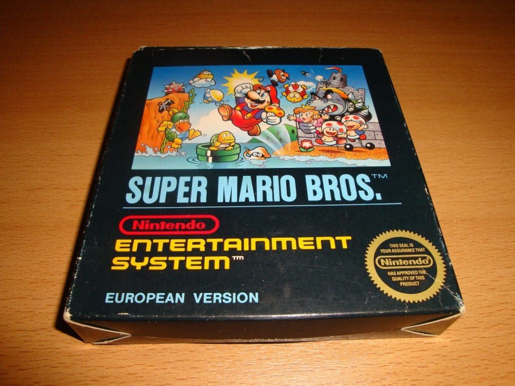 Super Mario Bros NES Europe
