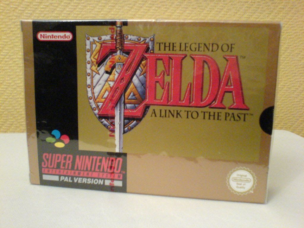 The Legend of Zelda A Link to the Past Sealed Box SNES