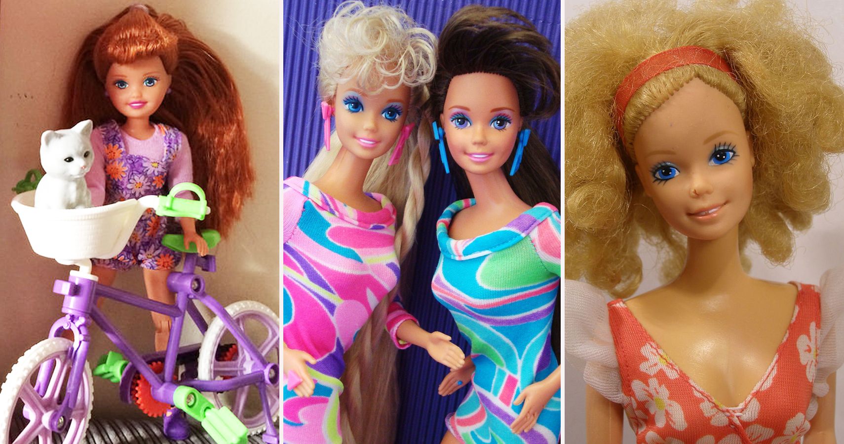 1990s barbie dolls identification & values online