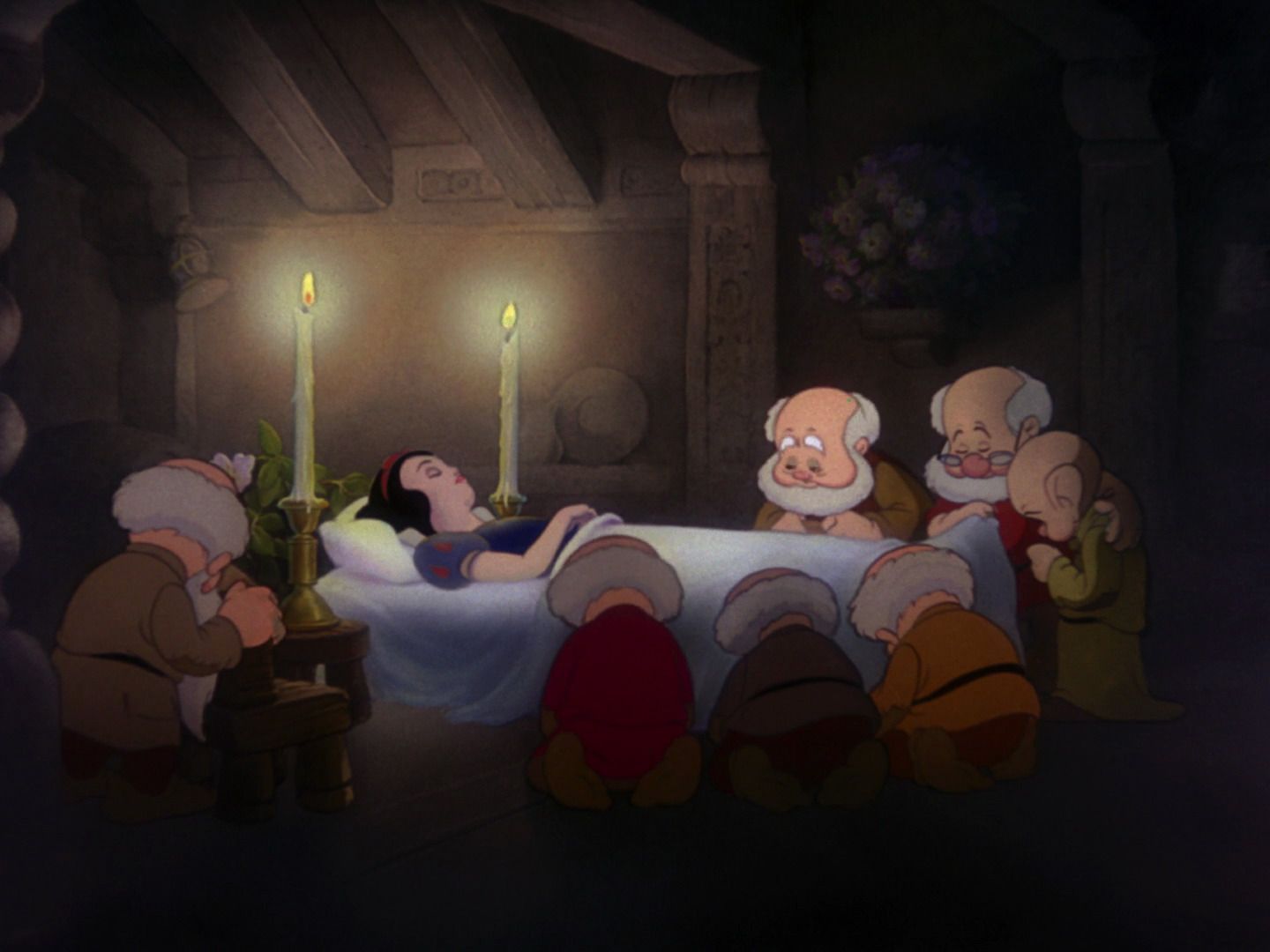 seven dwarves and snow white