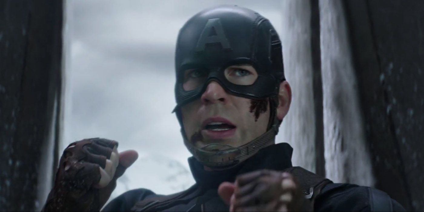 Captain America Marvel movie trailer screenshot fighting
