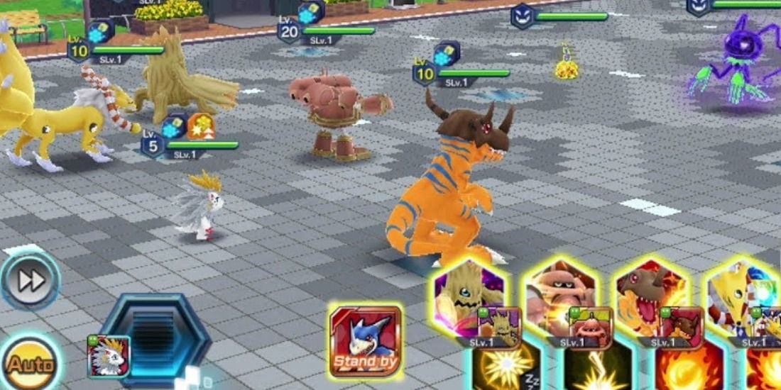 Fighting a complicated battle in Digimon ReArise