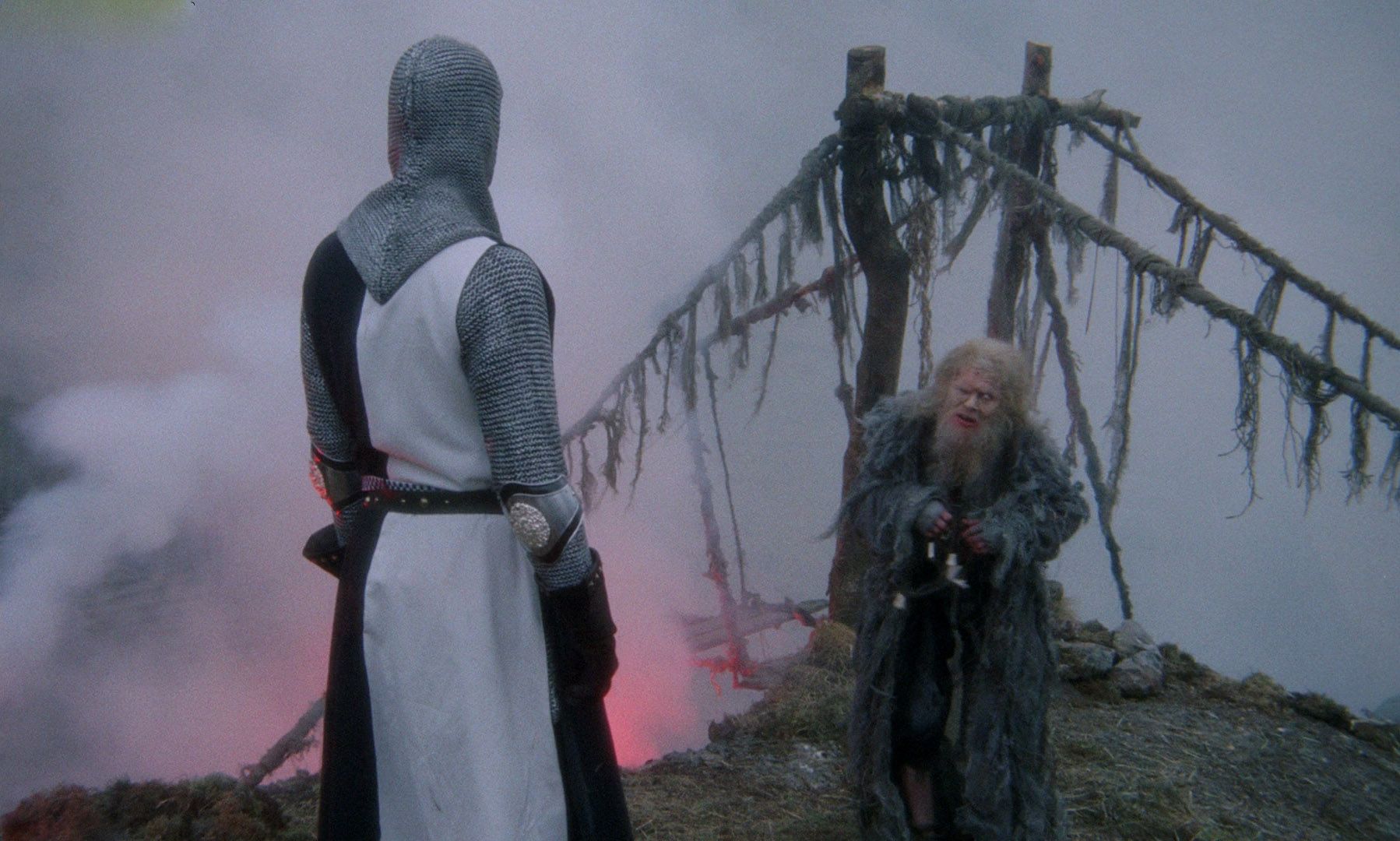 The Bridge Keeper in Monty Python and the Holy Grail.