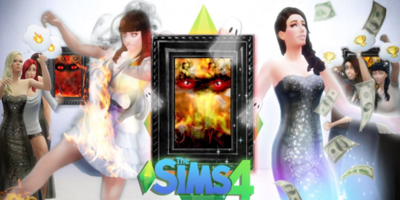 Sims 4 Cursed Painting Mod