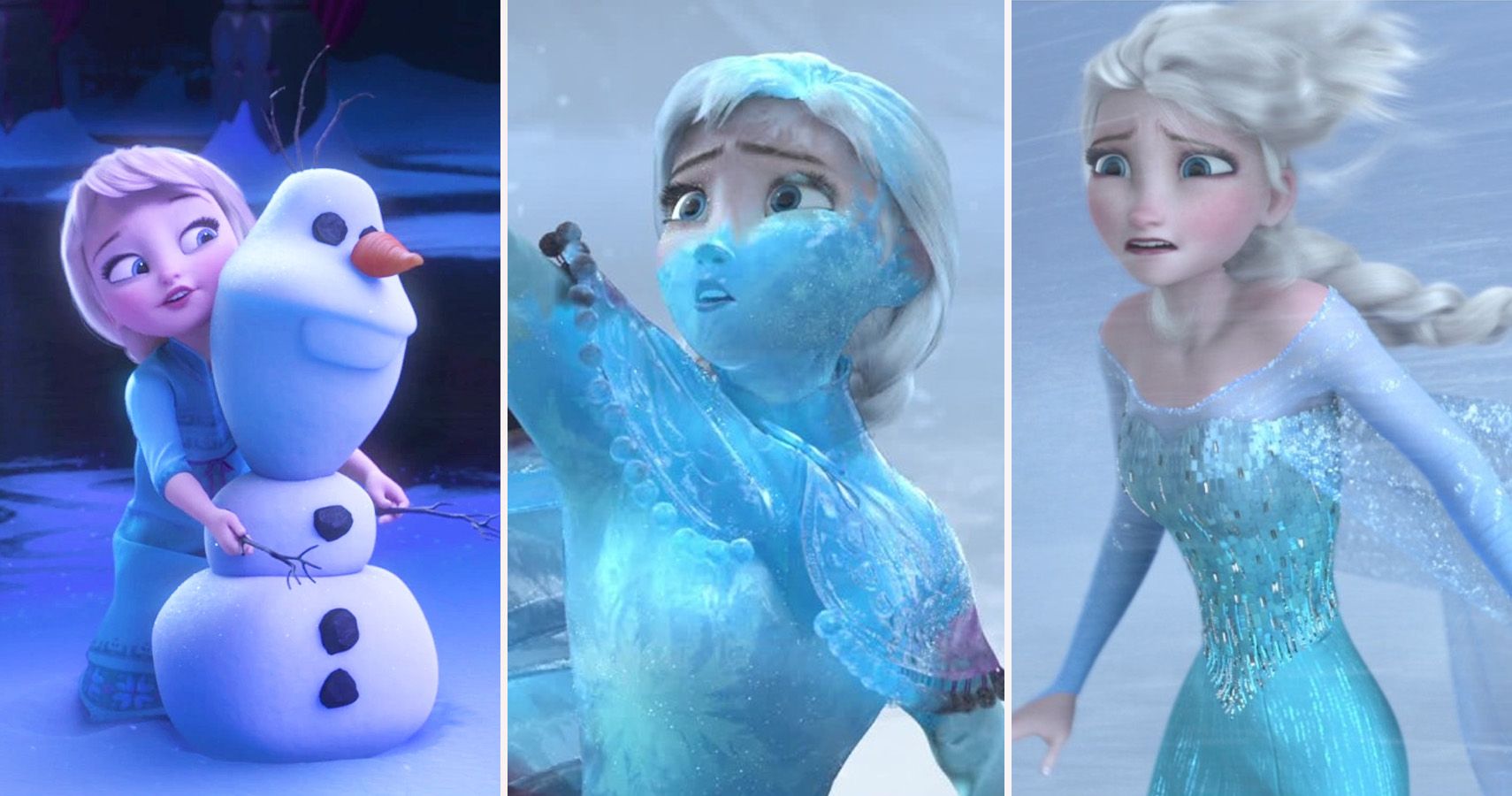  Frozen Snow Powers Elsa Doll : Toys & Games